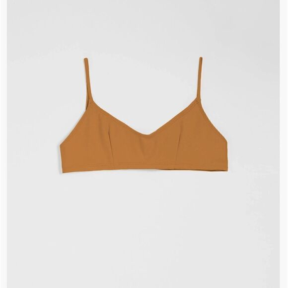 NU Swim Stas Top in Miso NWT XL $113 - Picture 2 of 7